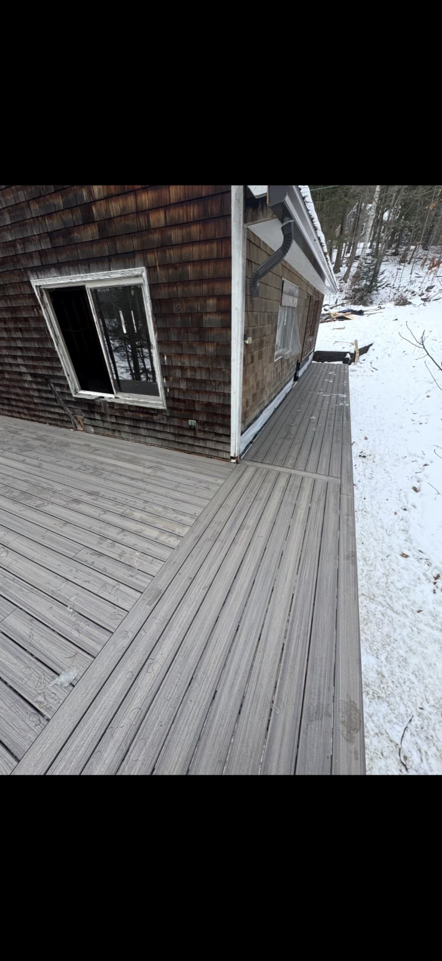 Project photo from a Vermont Custom Exteriors job
