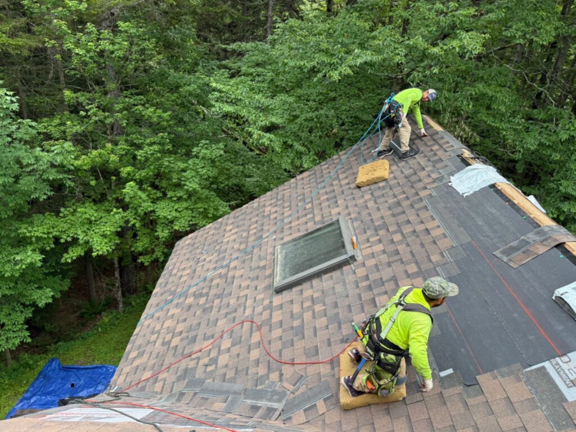 Completed exterior project by Vermont Custom Exteriors
